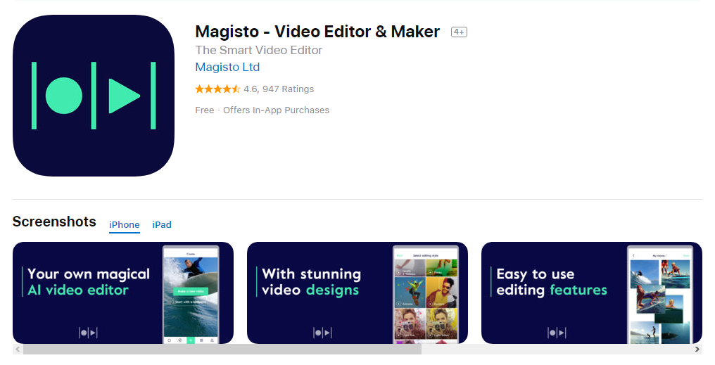 Aplikasi Video Editor Terbaik untuk iPhone 2Magisto
