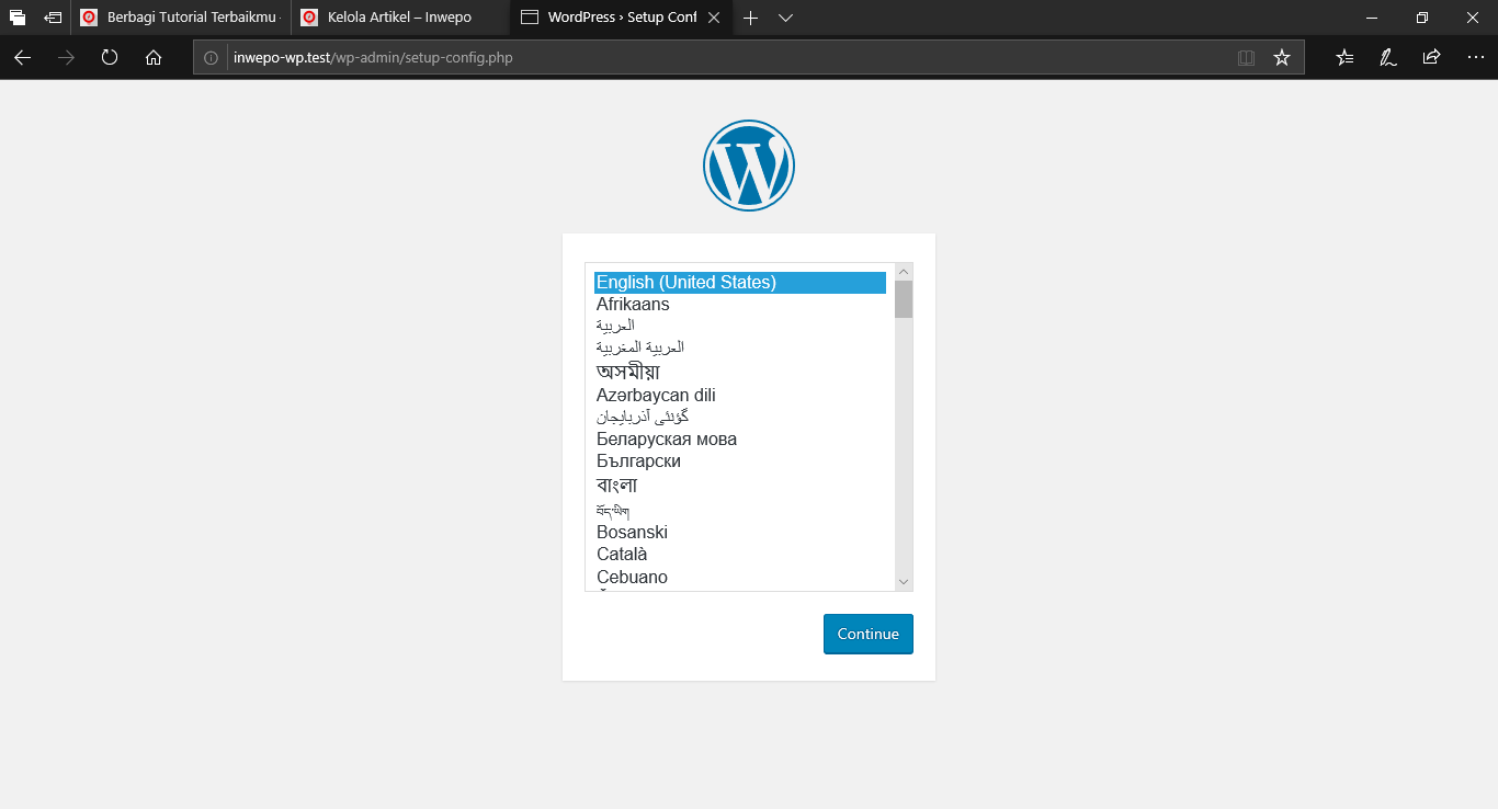 Cara Install Wordpress Menggunakan Laragon 5