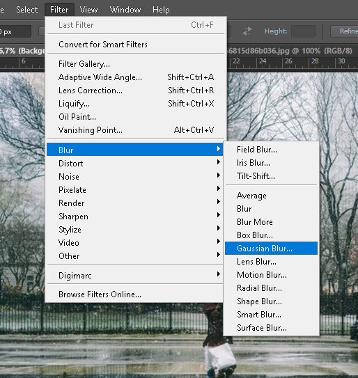 Cara Membuat Tulisan dengan Efek Foggy Menggunakan Photoshop 10