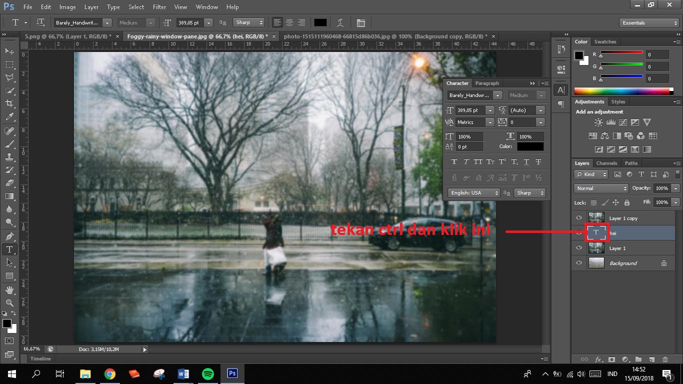 Cara Membuat Tulisan dengan Efek Foggy Menggunakan Photoshop 16