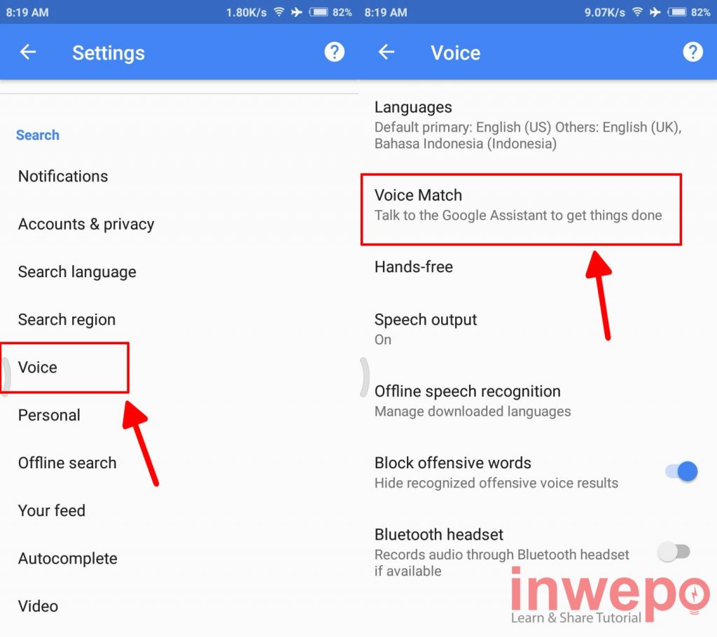Cara Membuka dan Mengunci Layar Android dengan Suara 8