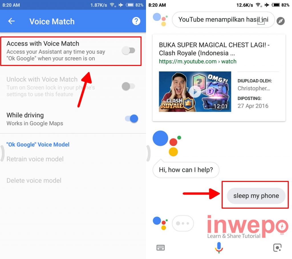 Cara Membuka dan Mengunci Layar Android dengan Suara 9