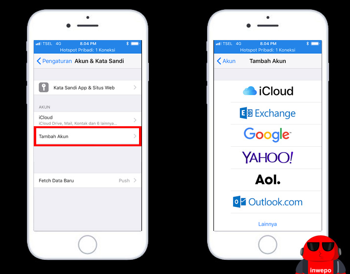 Cara Menambahkan Akun Email di iPhone iOS 11 2