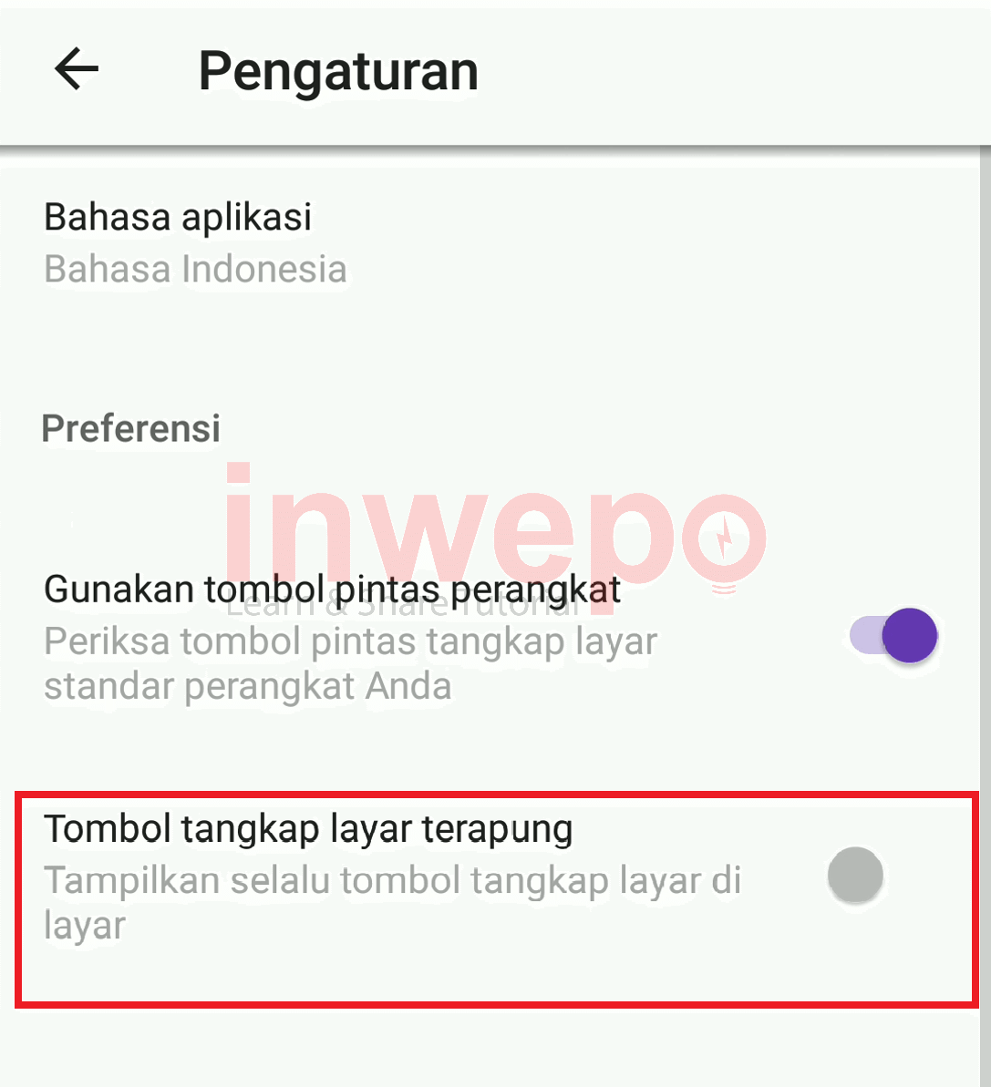 Cara Mengambil Screenshot Tanpa Tombol di Android 4