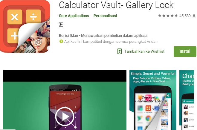 Cara Menyembunyikan Foto dan Video Menggunakan Kalkulator di Android 1