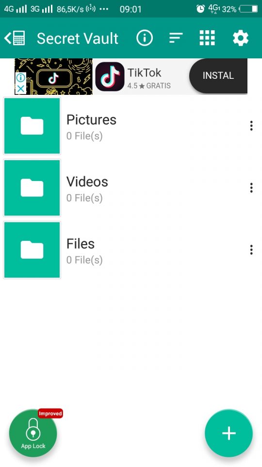 Cara Menyembunyikan Foto dan Video Menggunakan Kalkulator di Android 4