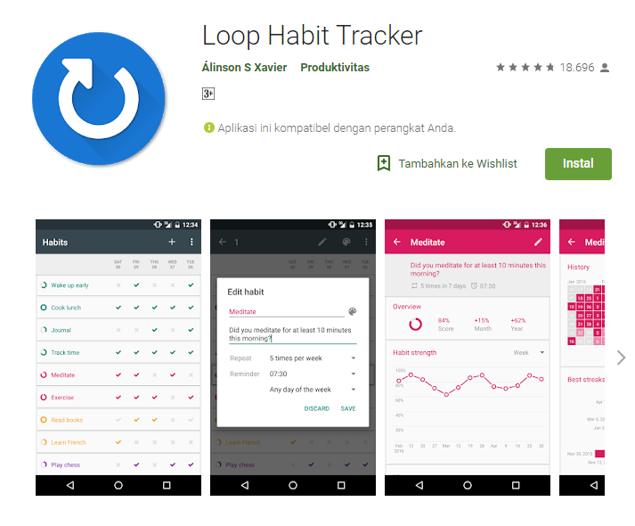 Трекер привычек loop. Habit Tracker приложение. Привычки приложение. Loop приложение.