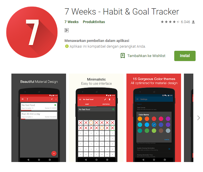Aplikasi Pencapaian Target dan Meningkatkan Produktivitas di Android 3