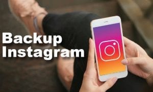 Backup Instagram