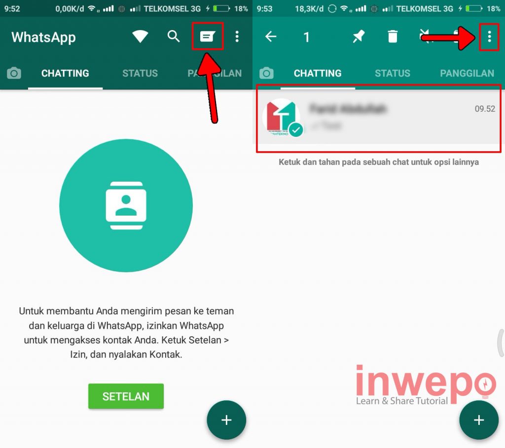 Cara Ampuh Menyembunyikan Chat Obrolan WhatsApp di Android 2