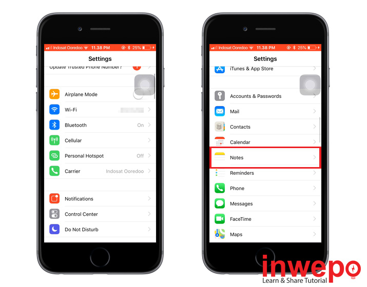Cara Membuat Catatan Baru dari Lock Screen di iPhone iOS 11 1