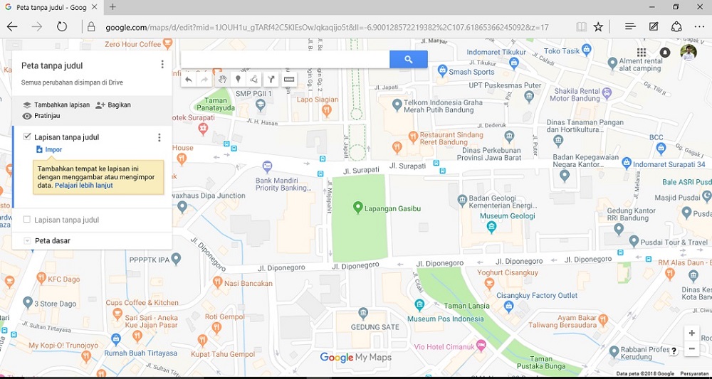 Cara Membuat Digitasi Peta Menggunakan Google My Maps 1 1