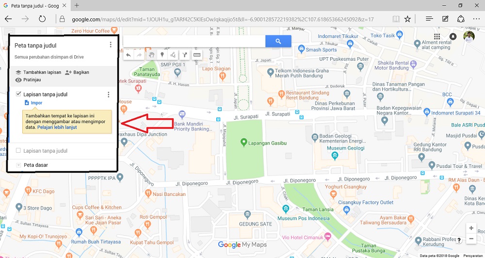 Cara Membuat Digitasi Peta Menggunakan Google My Maps 1 2