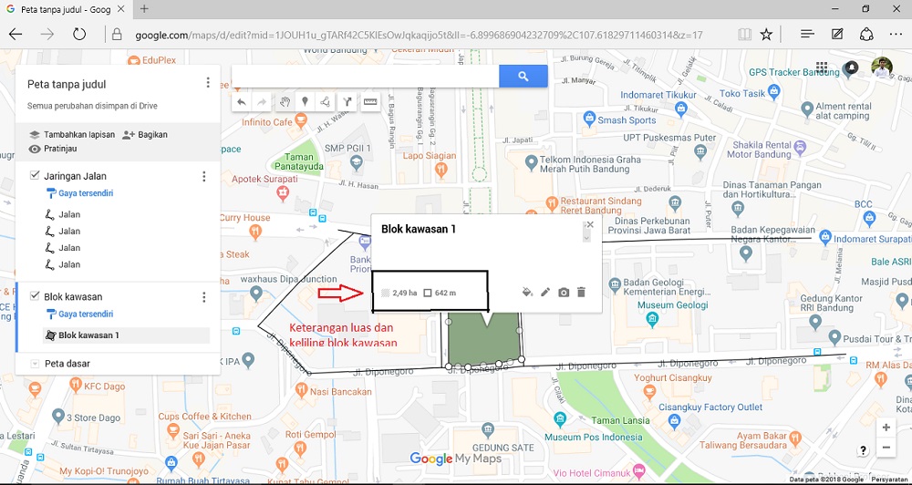 Cara Membuat Digitasi Peta Menggunakan Google My Maps 1 6