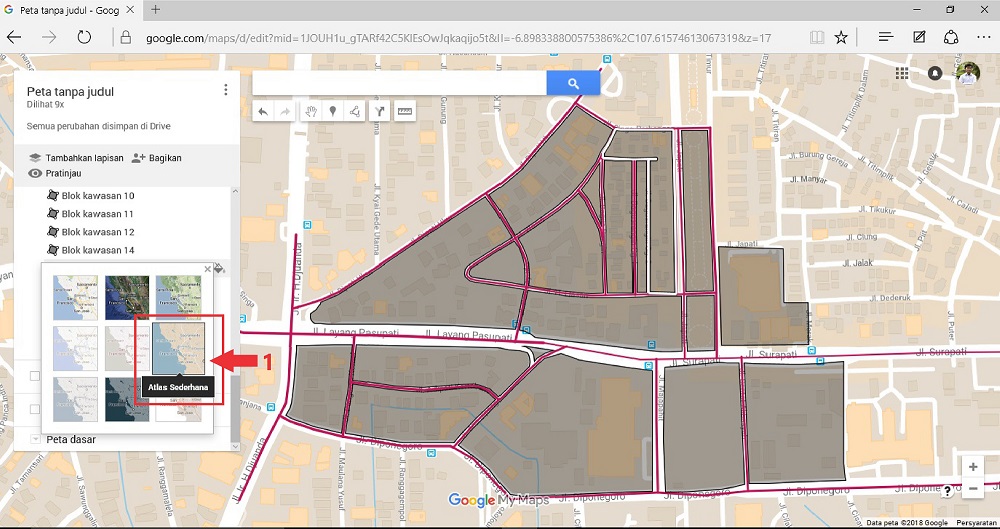Cara Membuat Digitasi Peta Menggunakan Google My Maps 2 2