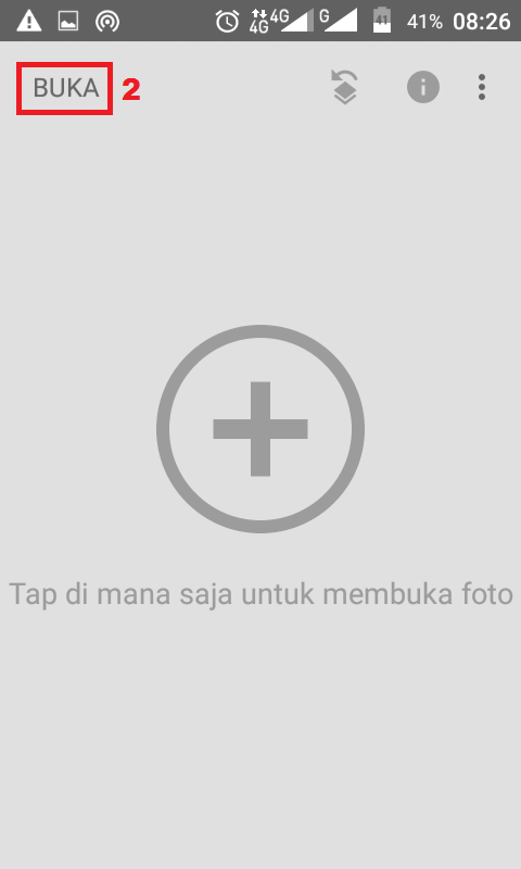 Cara Memotong Foto Gambar dengan Snapseed di HP Android 2