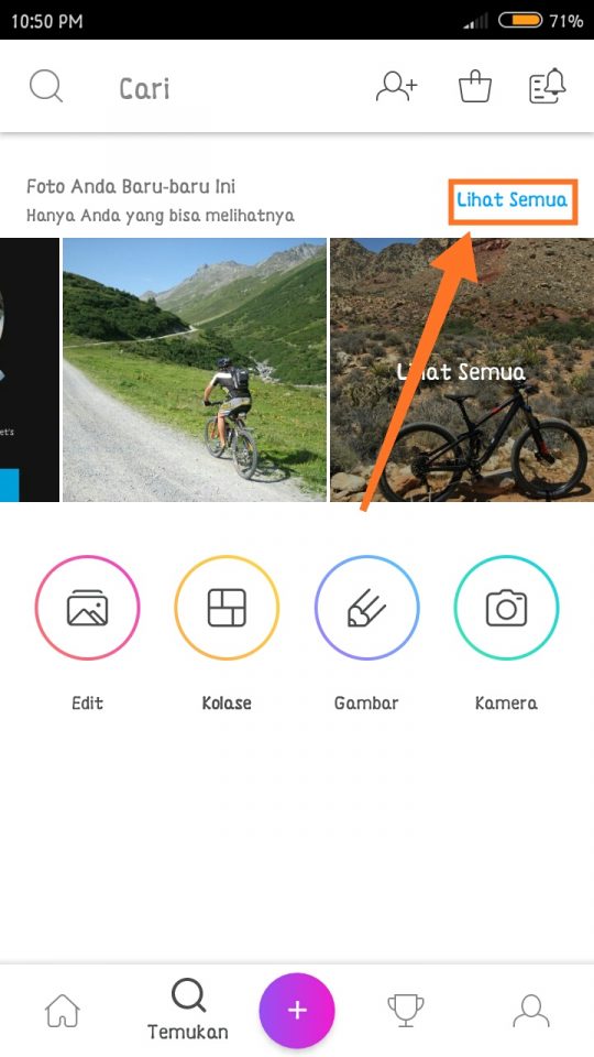 Cara Memotong Foto Gambar di HP Android 1