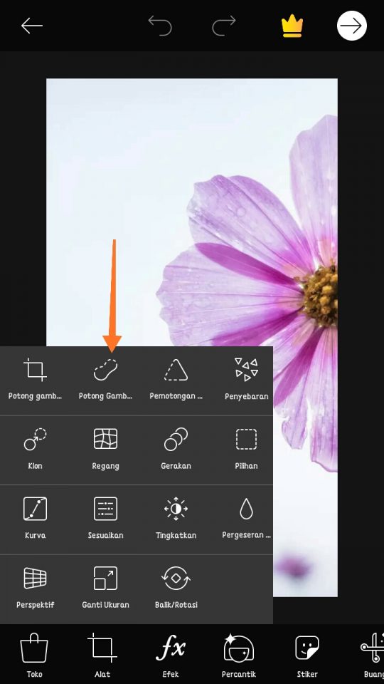 Cara Memotong Foto Gambar di HP Android 3