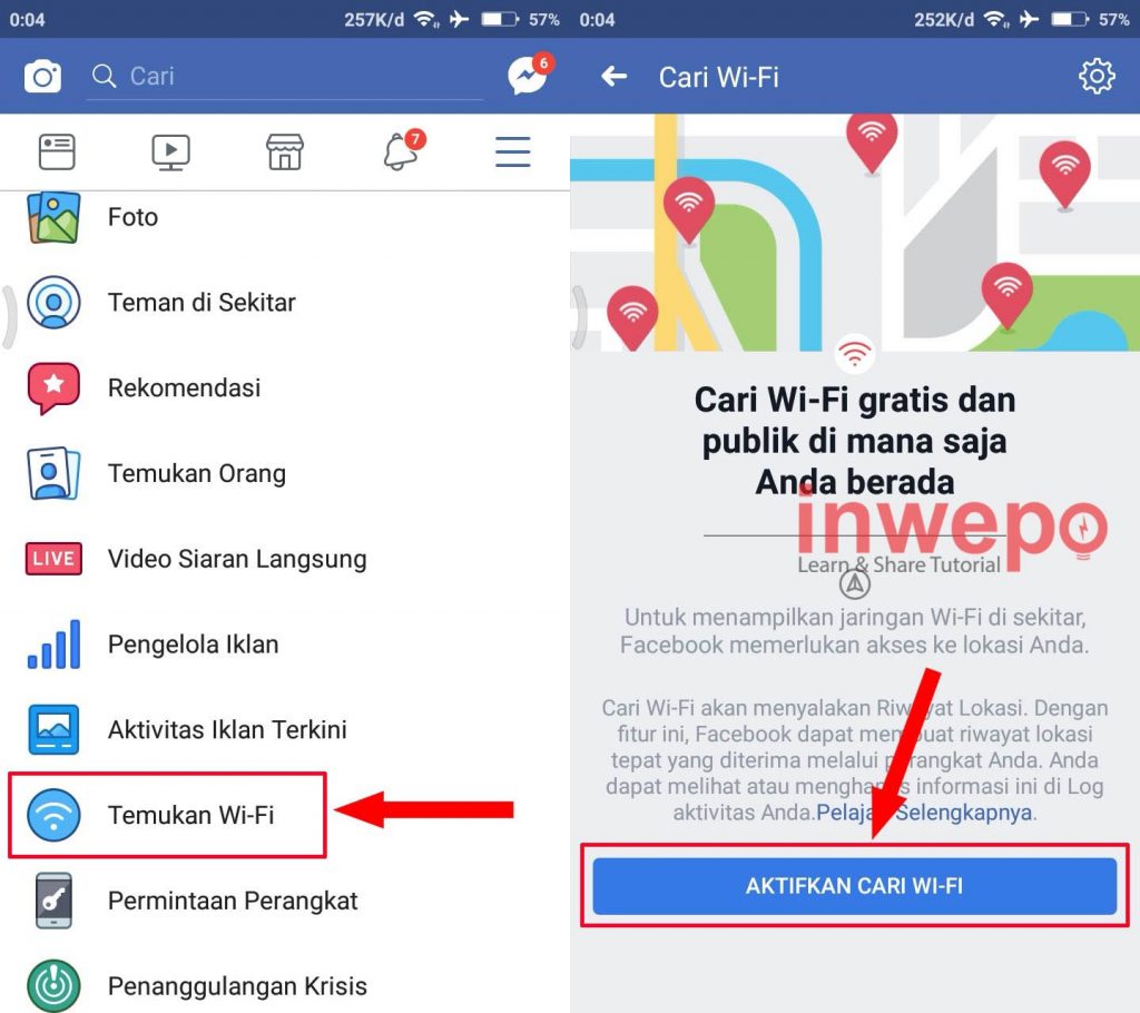 Cara Mendapatkan WiFi Gratis dengan Facebook di Android 4