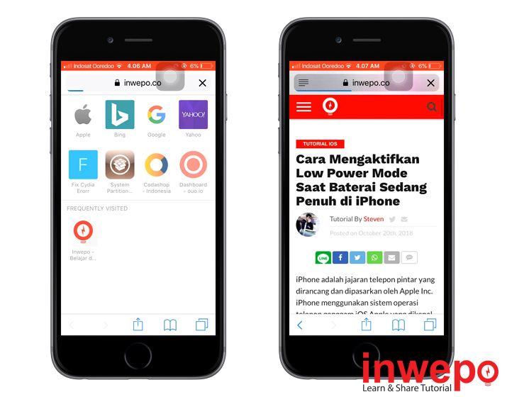 Cara Menerjemahkan Halaman Web di Safari pada iPhone iPad 2