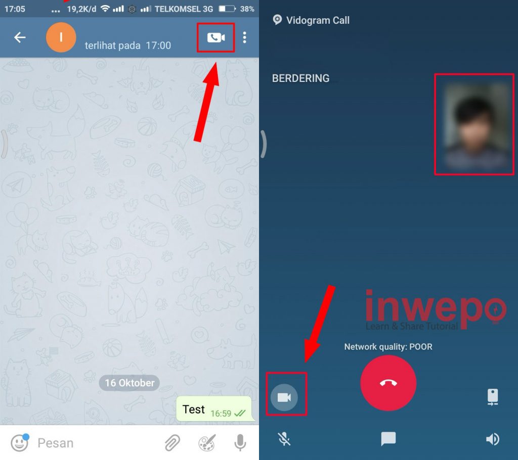 Cara Mengaktifkan Fitur Video Call di Telegram Android 4