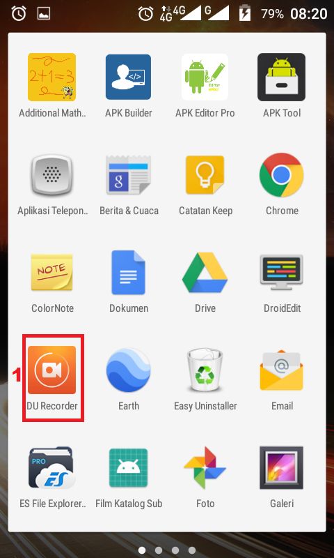 Cara Mengambil Screenshot dengan DU Recorder di Android 1