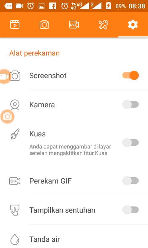 Cara Mengambil Screenshot dengan DU Recorder di Android 4