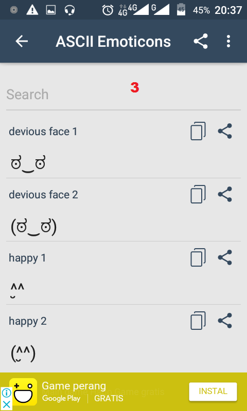 Cara Mengirim Emoticon Unik ke Semua Aplikasi Chat di Android 3