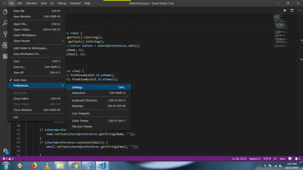 Cara Mengubah Ukuran Font Teks di Visual Studio Code 2