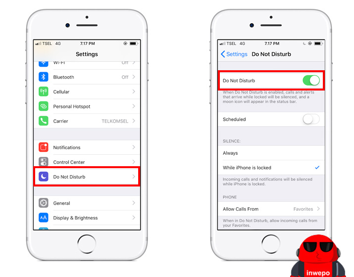 Cara Mudah Mengaktifkan Fitur Jangan Ganggu di iPhone 1