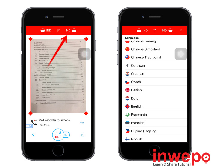 Cara Mudah Scan dan Translate Dokumen di iPhone 3