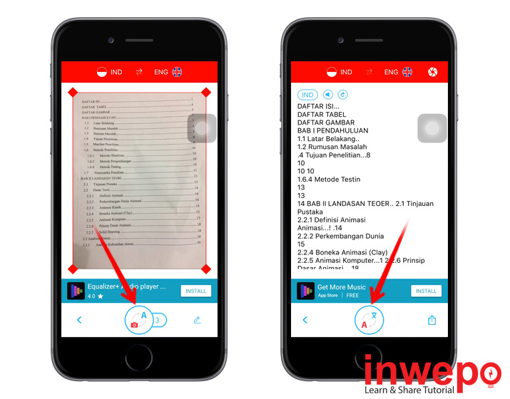 Cara Mudah Scan dan Translate Dokumen di iPhone 4