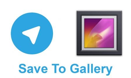 Save To Gallery Telegram