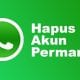 WhatsApp Hapus Akun