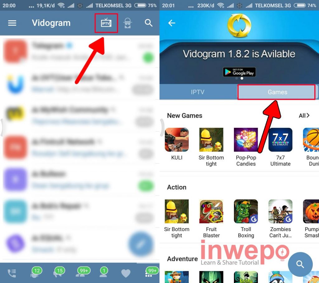 Cara Bermain Game di Telegram Android 3