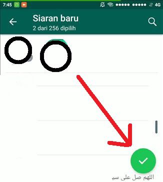 Cara Kirim Broadcast di WhatsApp 2