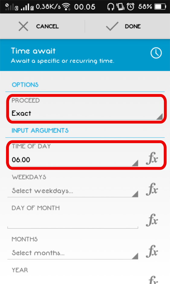 Cara Membuat Alarm Sederhana dengan Automate di Android 4