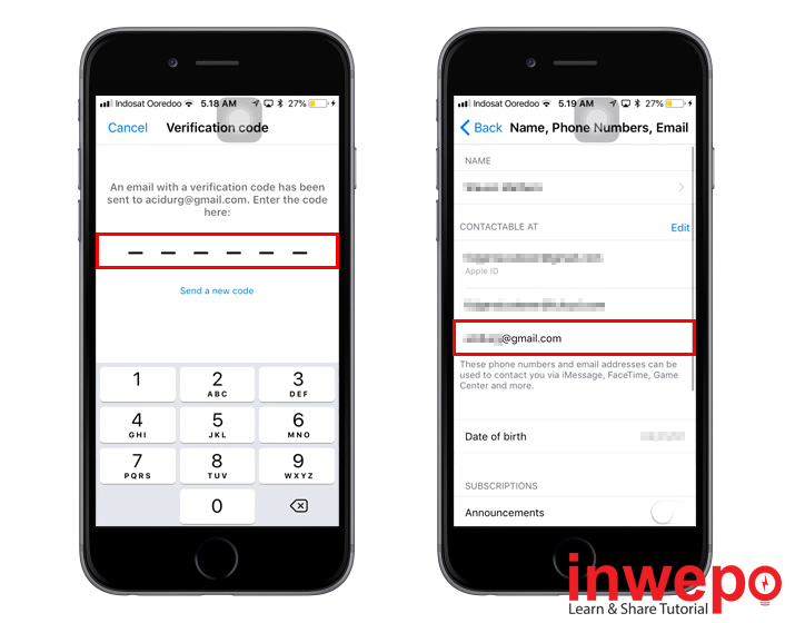 Cara Menambah Email ke Apple ID pada iPhone 4