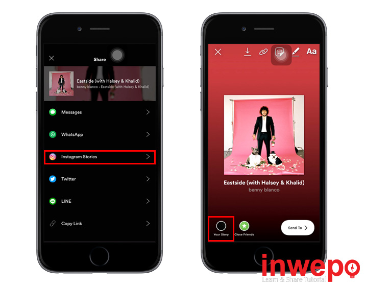 Cara Menambahkan Lagu Musik ke Instagram Story di iPhone 2