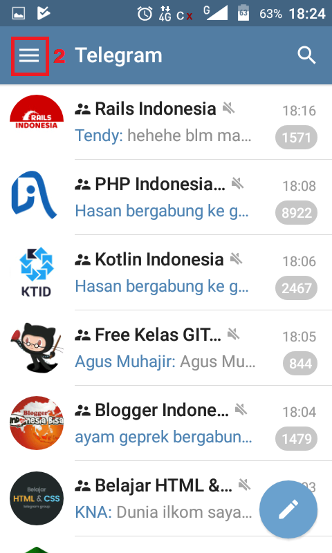 Cara Mengubah Nada Dering Telegram di Android 1