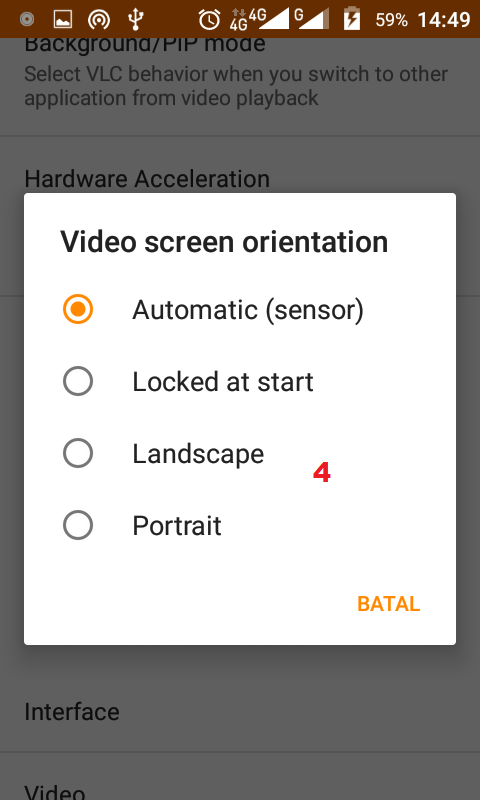 Cara Mengubah Video Portrait Menjadi Landscape di VLC Android 4