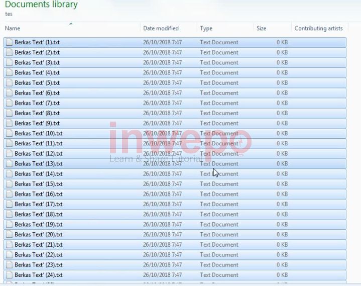 Cara Rename Banyak File Sekaligus di Windows 4