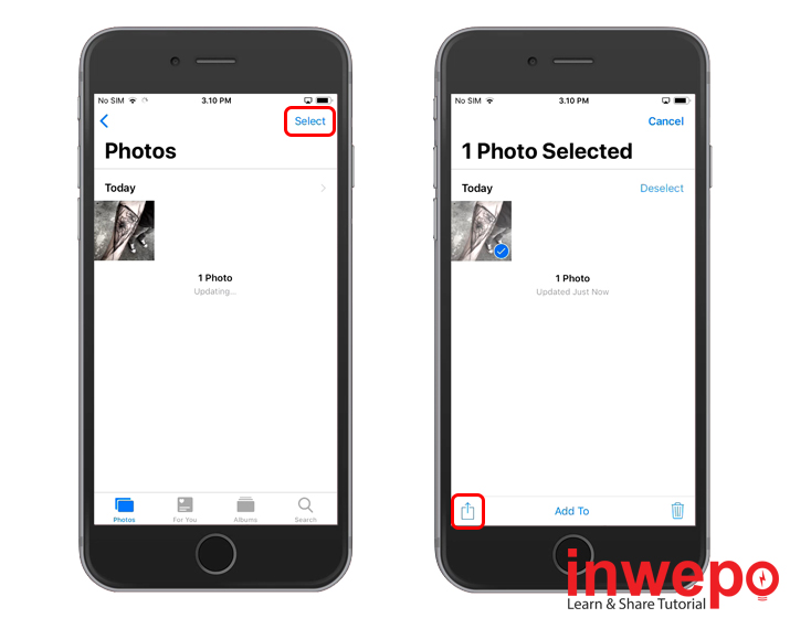 Cara Share Foto Menggunakan iCloud Link pada iPhone 1