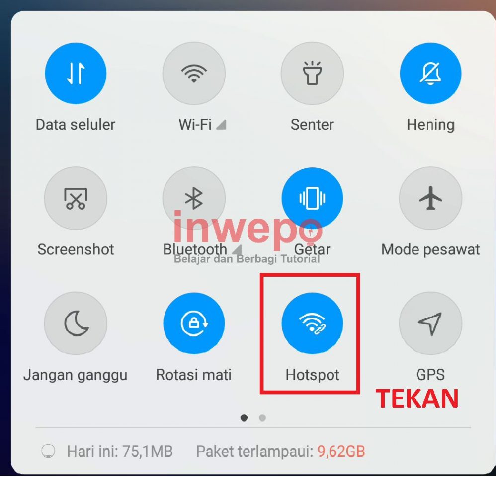 Cara Memblokir Pengguna Hotspot di HP Xiaomi 1