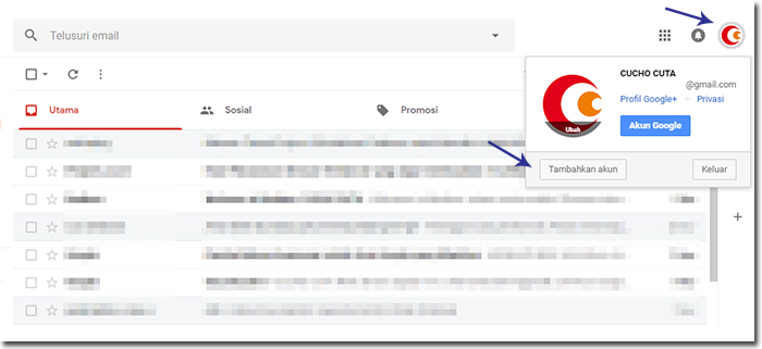 Cara Membuka Banyak Akun Gmail di Laptop PC 2
