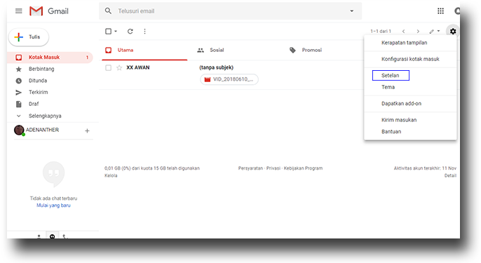 Cara Membuka Email Lain di Gmail 1