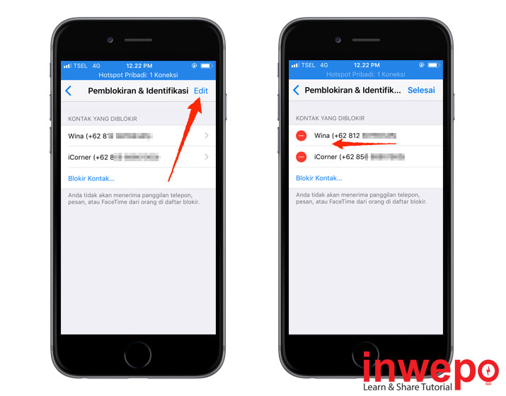 Cara Membuka Nomor yang Diblokir di iPhone 2