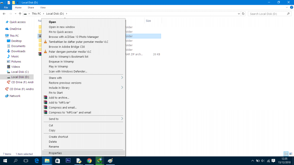 Cara Mengetahui Ukuran File Folder di Windows 10 2