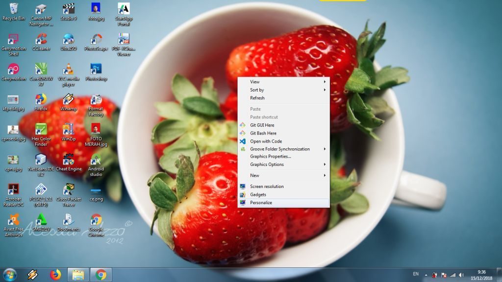 Cara Mengubah Warna Taskbar di Windows 7 1