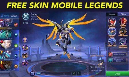 Cara mendapatkan semua skin gratis di mobile legends inwepo